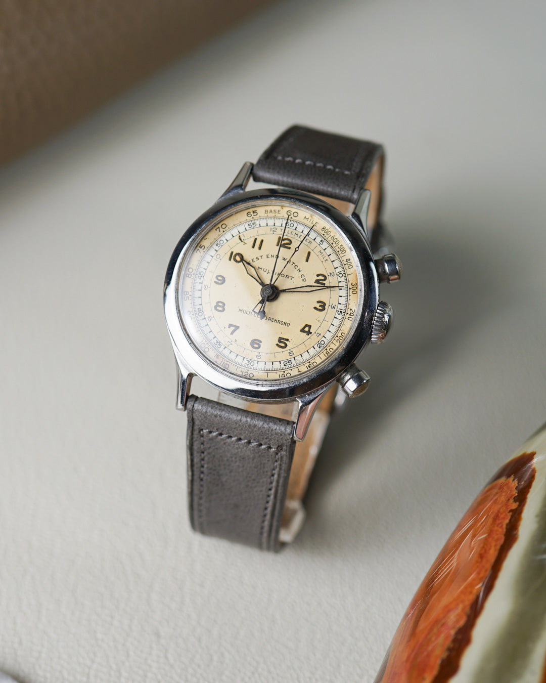 West End Watch Multi Centerchrono in stainless steel with Borgel case