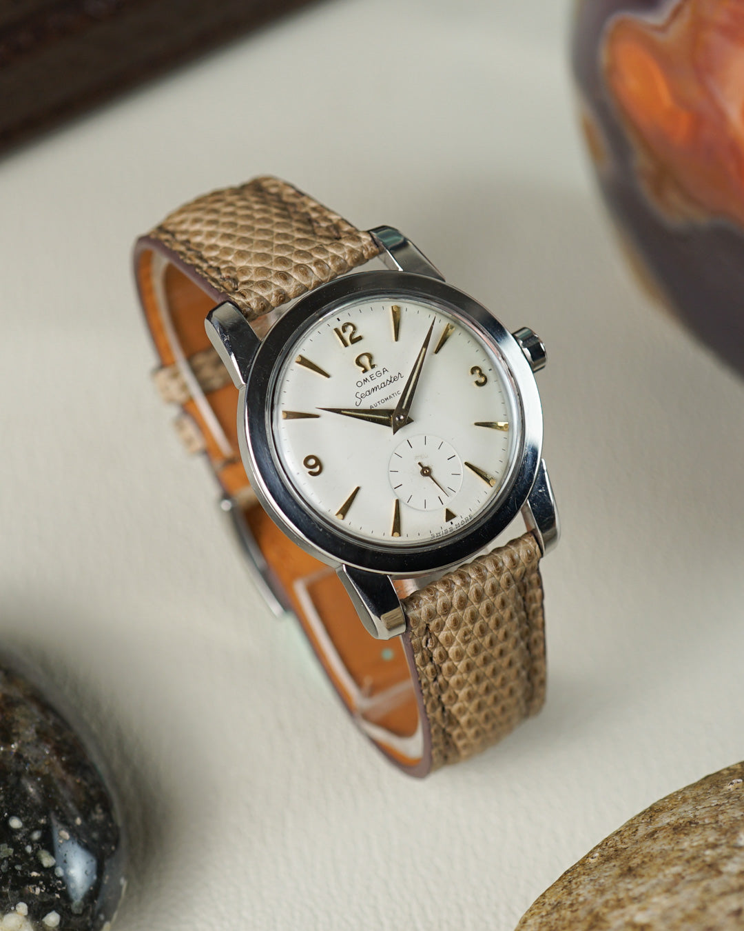 Omega Seamaster reference 2576-4 with 3-6-9 cream dial