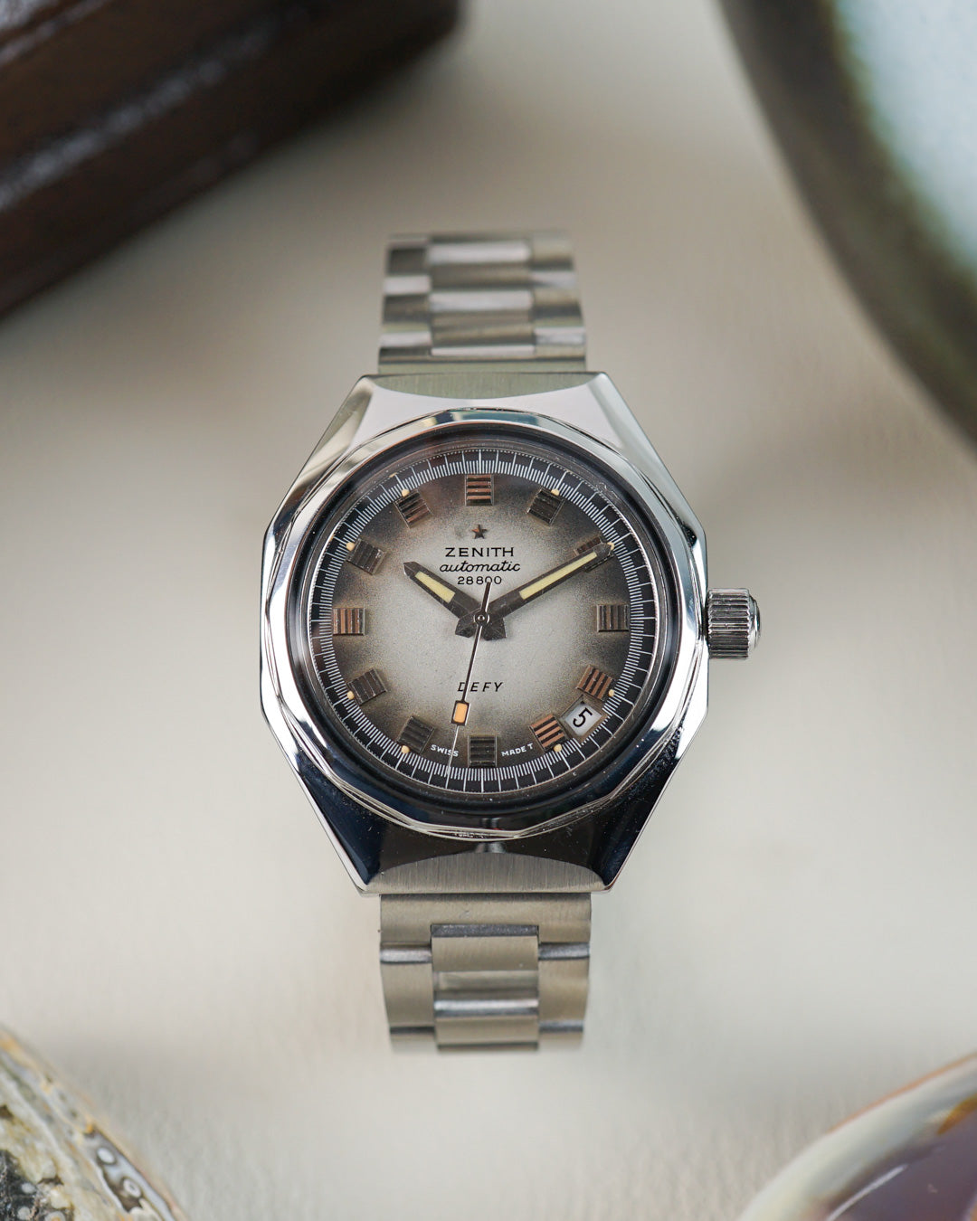 Zenith Defy reference A3642 "Cassaforte" with grey dial