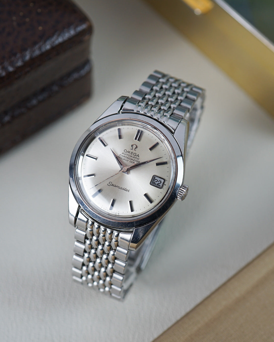 Omega Seamaster référence 168.024 Chronomètre avec bracelet