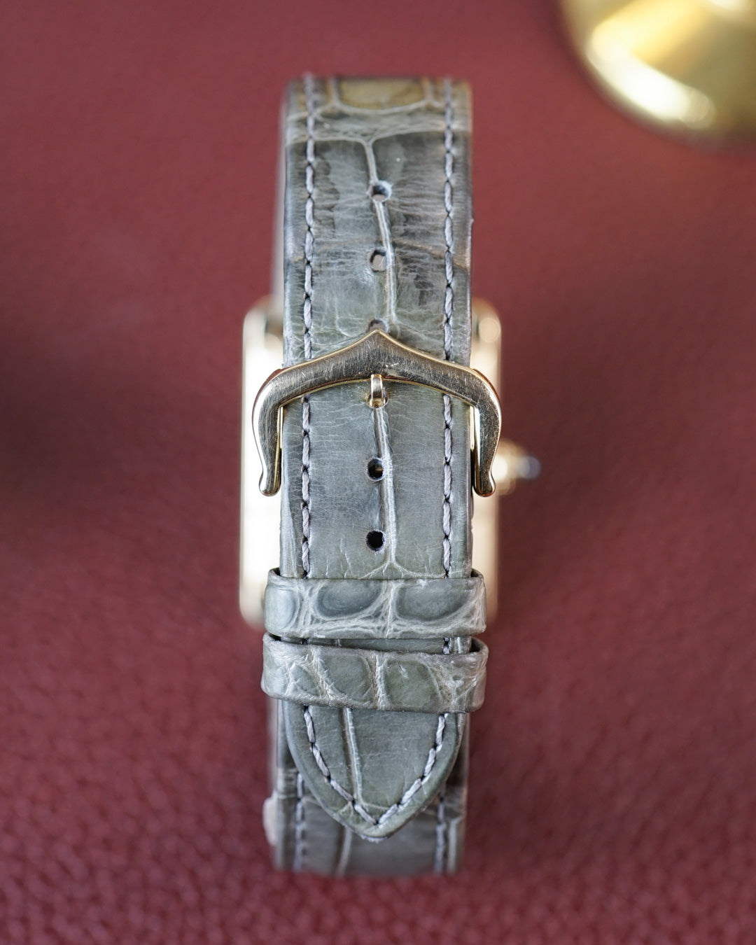 Cartier Tank Louis Cartier Trinity "Mosaic" in yellow gold