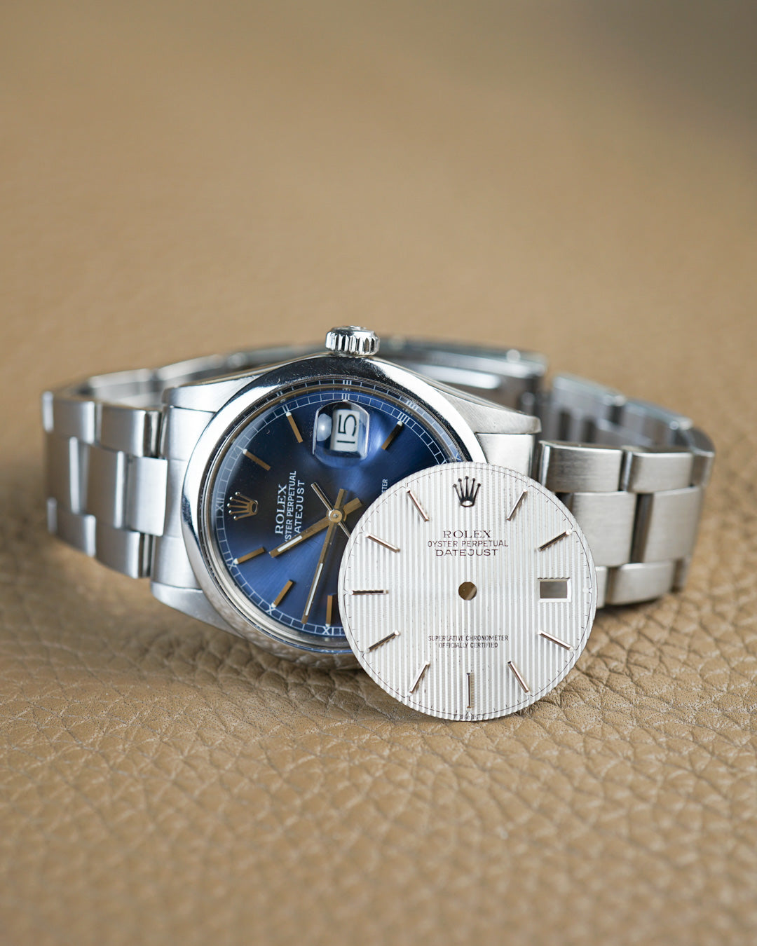 Rolex Datejust Cadran bleu ref. 16000