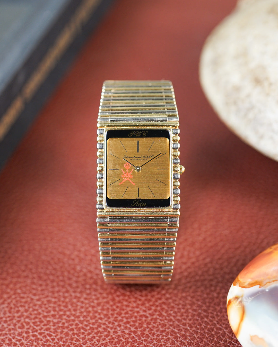 IWC ref. 6138 in yellow and white gold — Sultanate of Oman dial