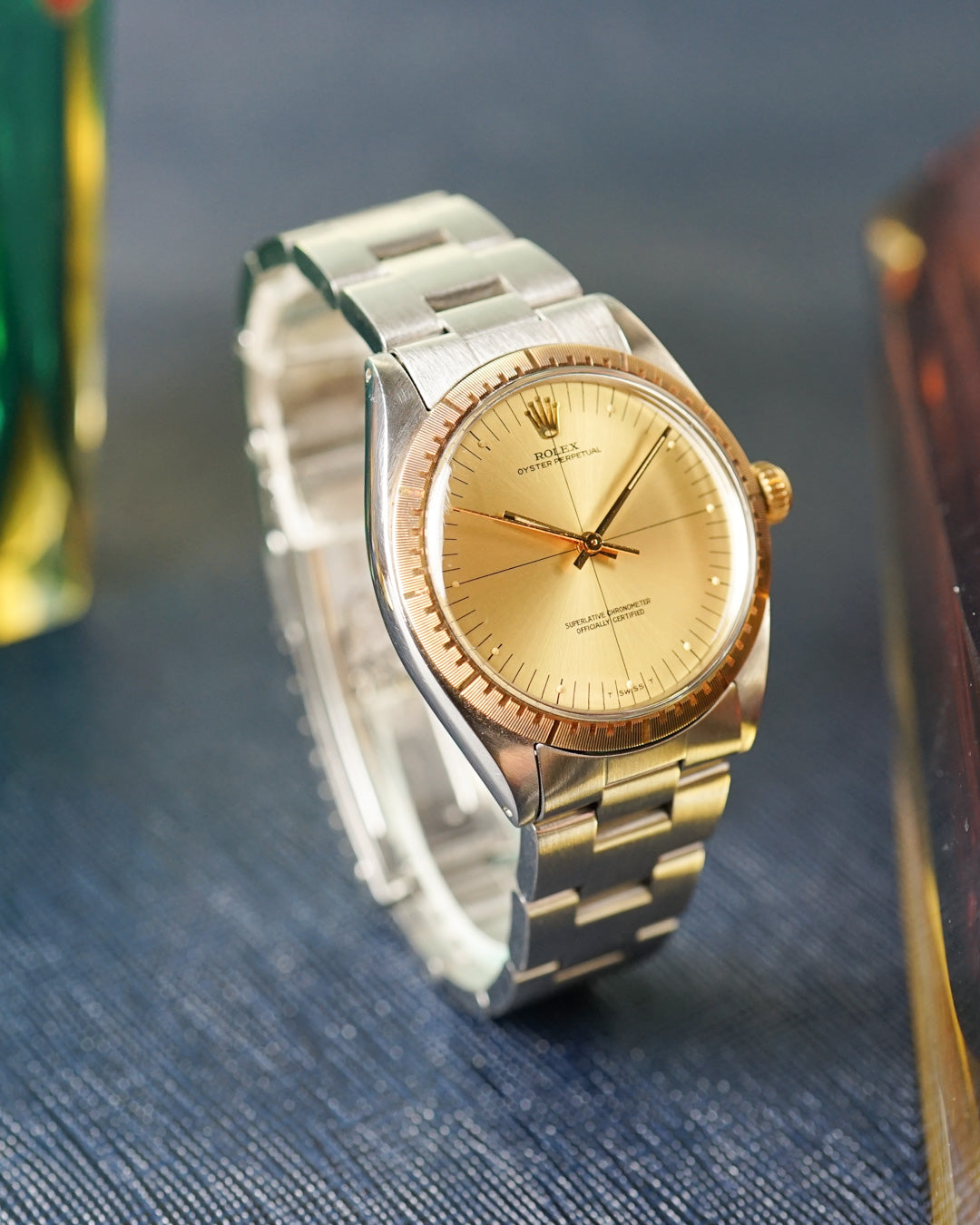 Rolex Zephyr ref. 1038 with rare corporate Rolex provenance