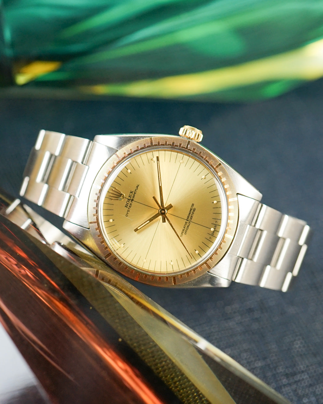 Rolex Zephyr ref. 1038 with rare corporate Rolex provenance