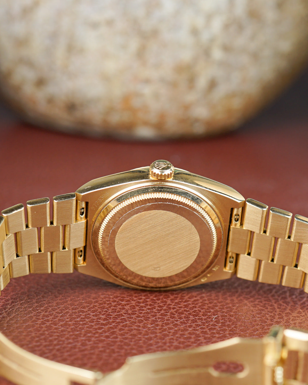 Rolex Oysterquartz ref. 19018 with burlwood dial