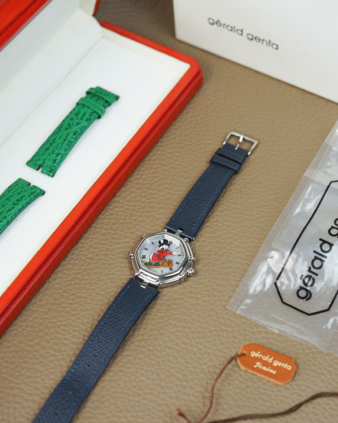 Gerald Genta Fantasy ref. G3487.7 "Scrooge McDuck" Full Set