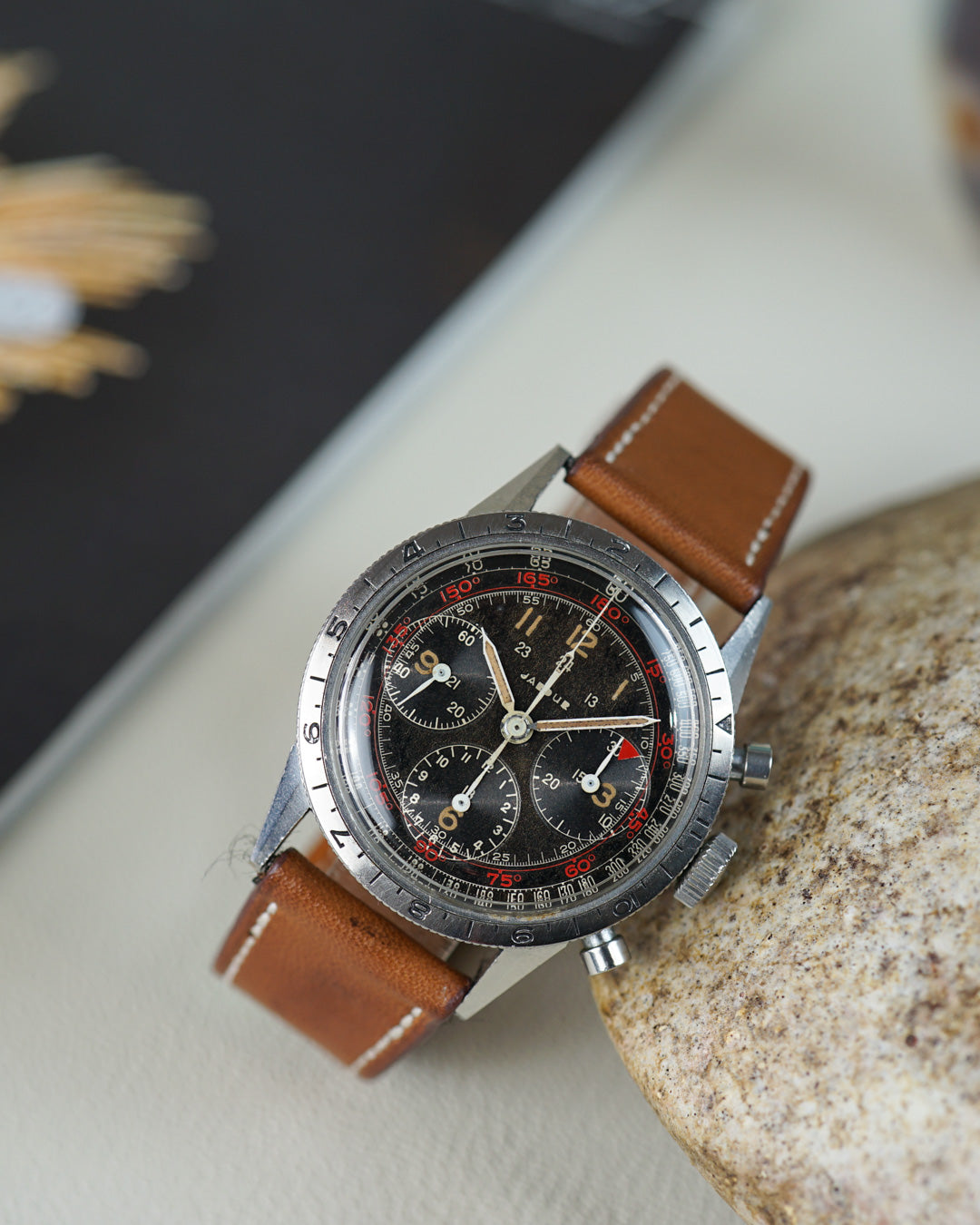 Jardur Bezelmeter with tropical dial