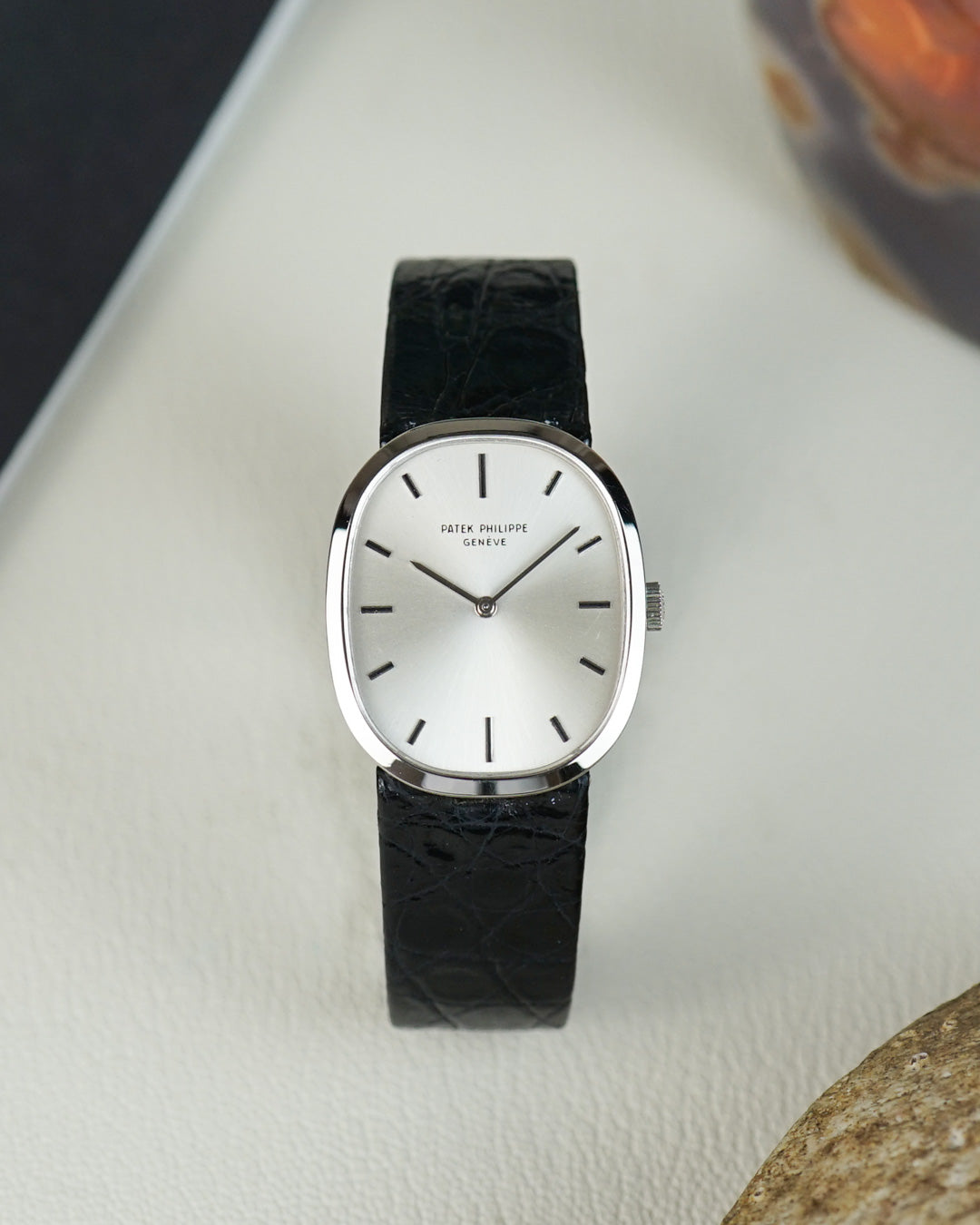 Patek Philippe Golden Ellipse ref. 3548 in 18k White Gold