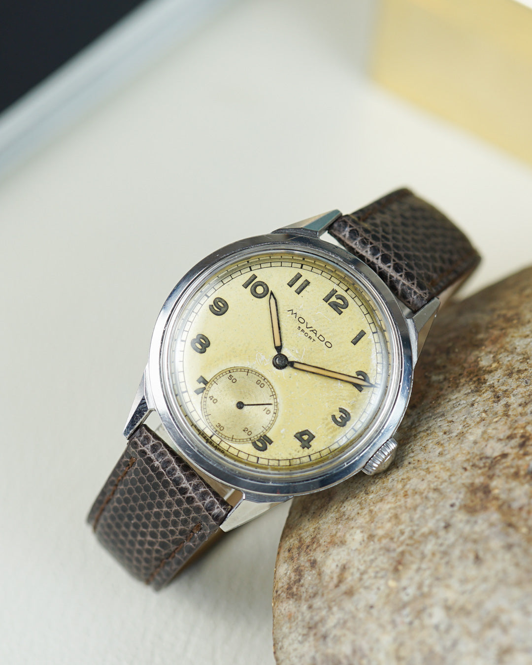Movado Sport "Borgel Case" in stainless steel