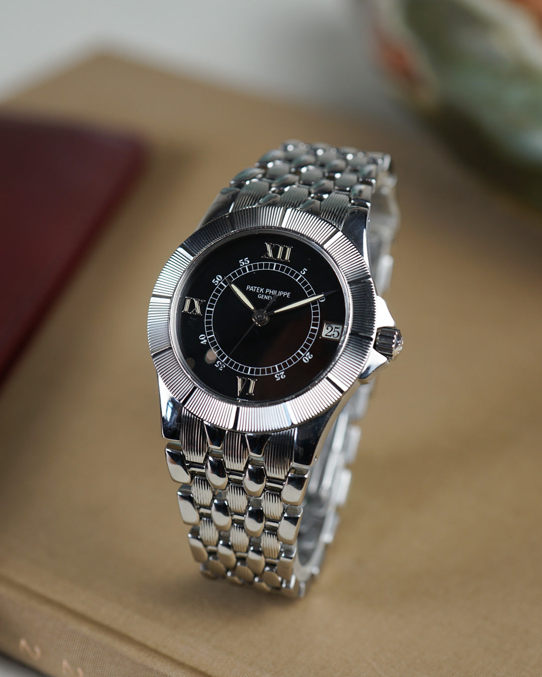 Patek Philippe Neptune ref. 5080 in stainless steel with papers