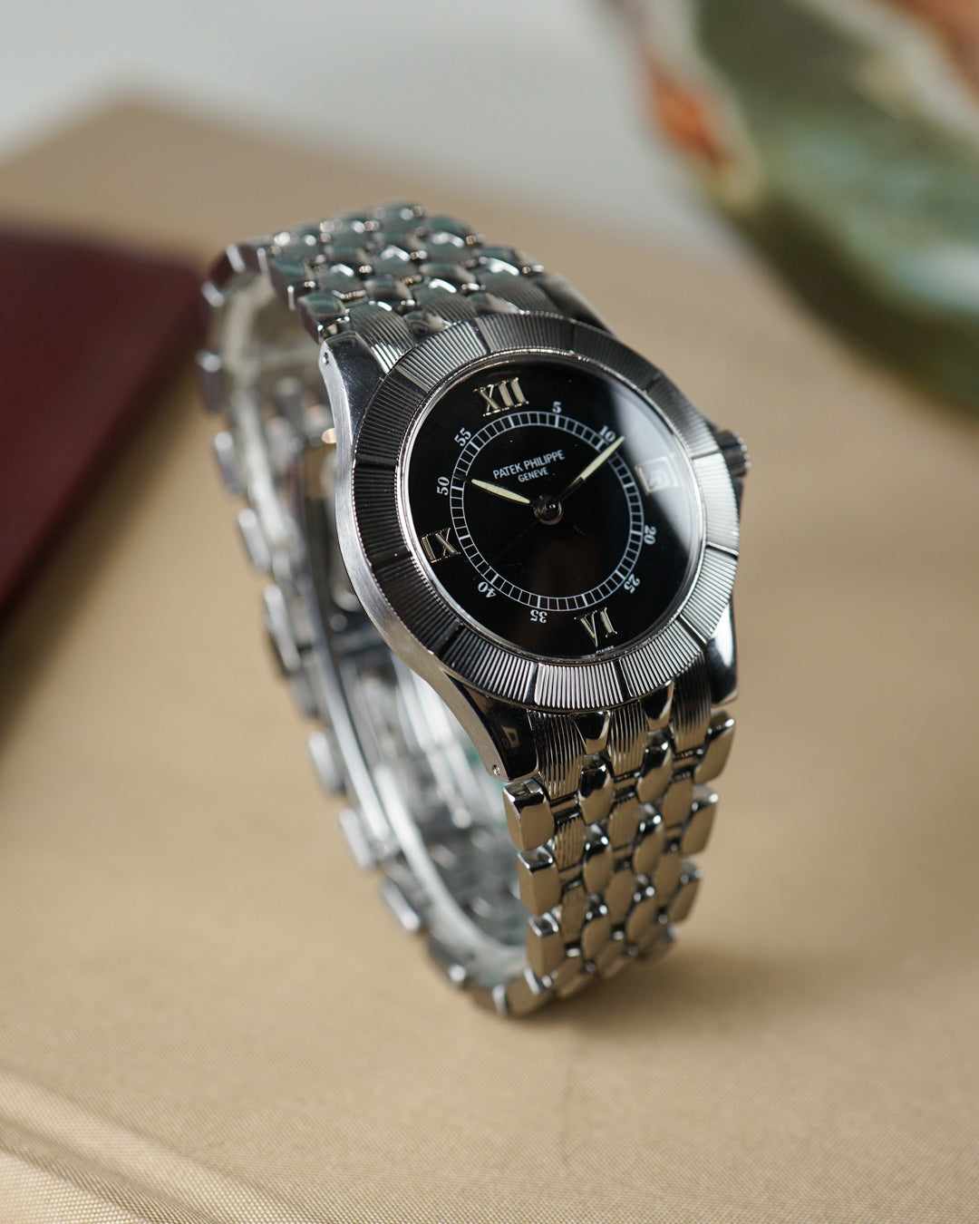 Patek Philippe Neptune ref. 5080 in stainless steel with papers