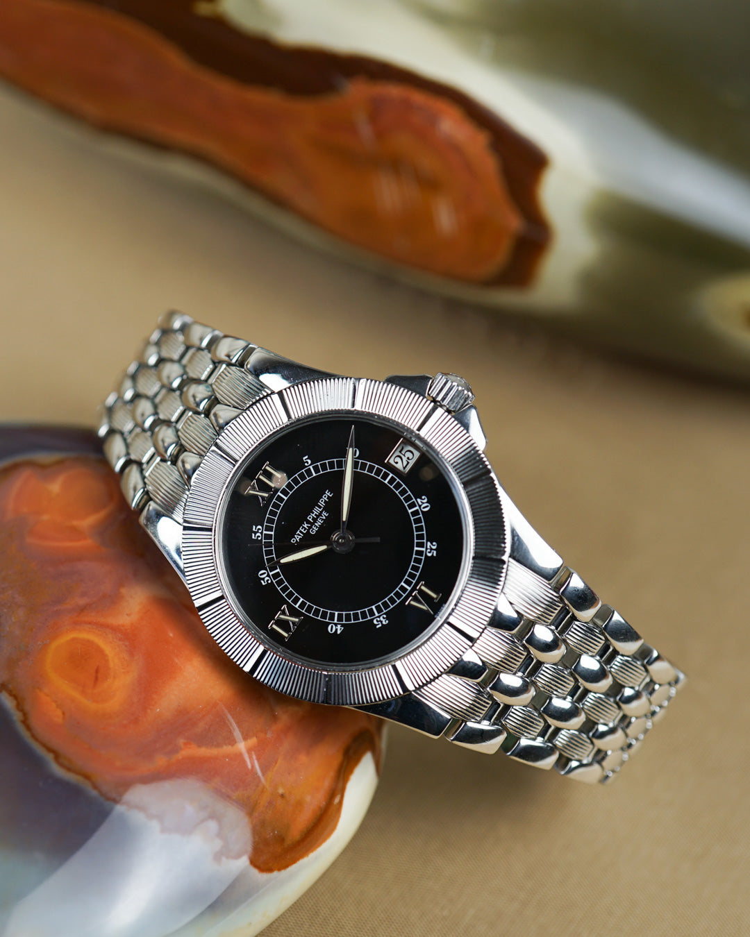 Patek Philippe Neptune ref. 5080 in stainless steel with papers