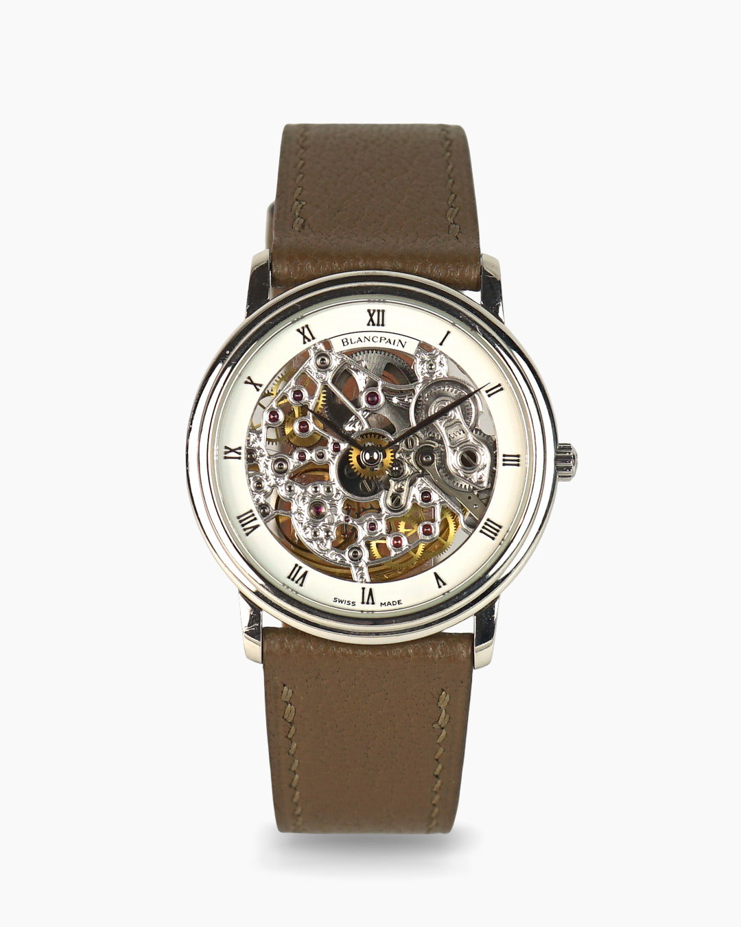 Blancpain Villeret Skeleton in Platinum