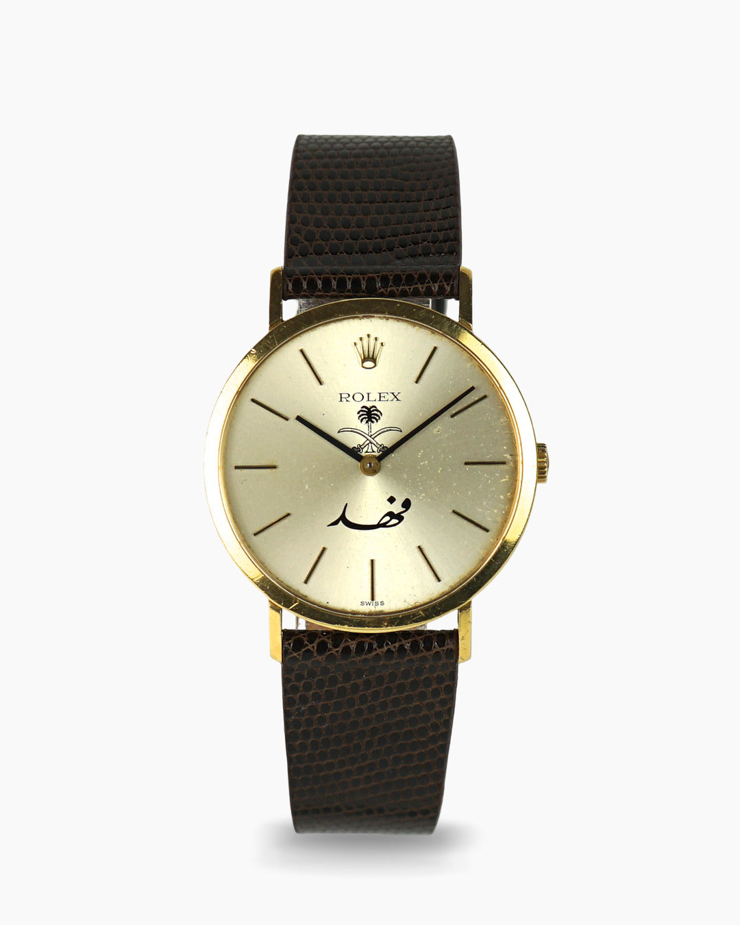 Rolex Cellini ref. 4112 with Arabic dial in 18k Gold