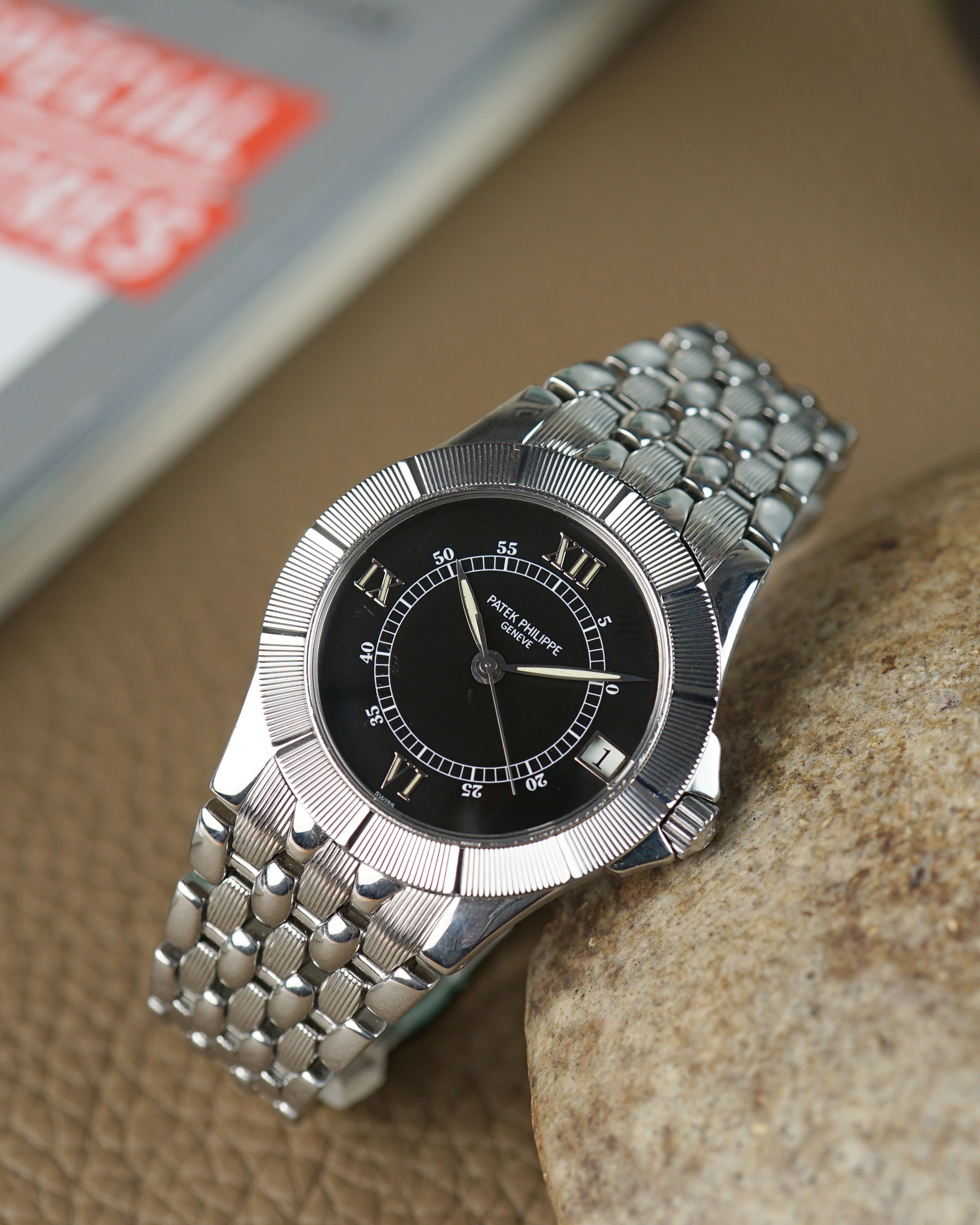 Patek Philippe Neptune ref. 5080 in stainless steel with papers