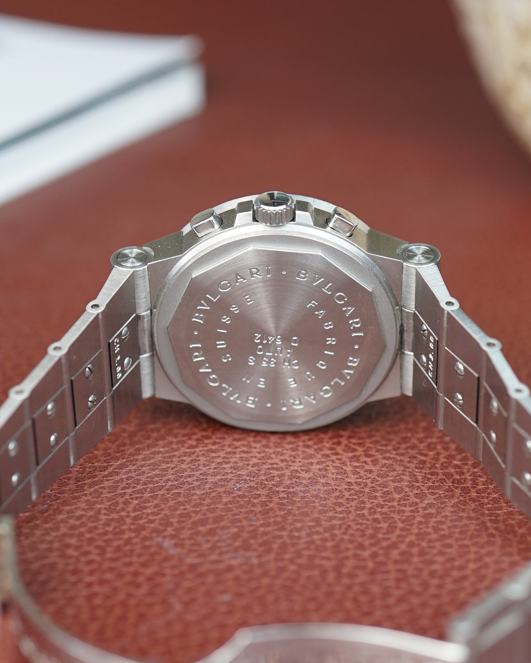 Bulgari Diagono Chronograph with cream dial
