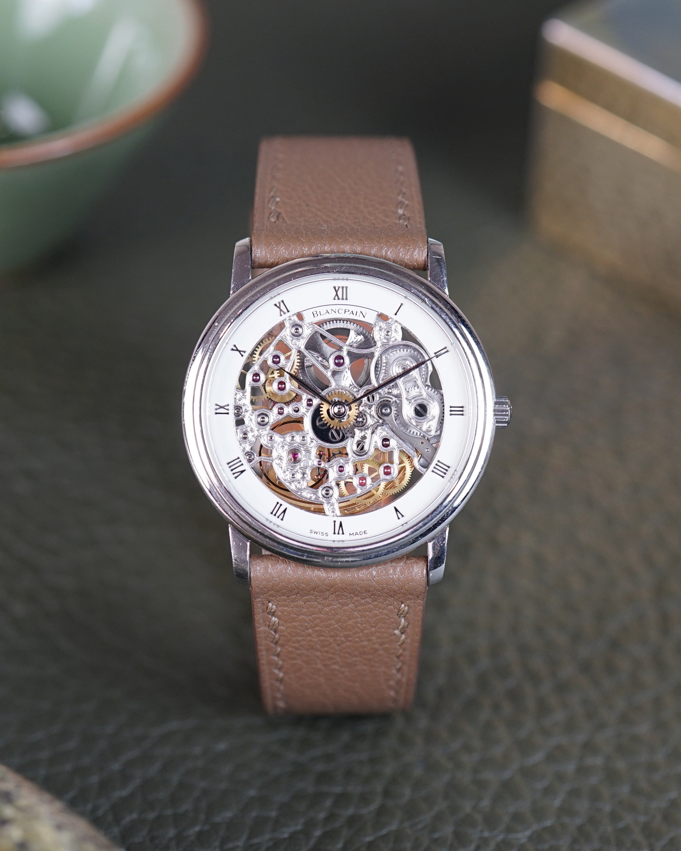 Blancpain Villeret Skeleton in Platinum