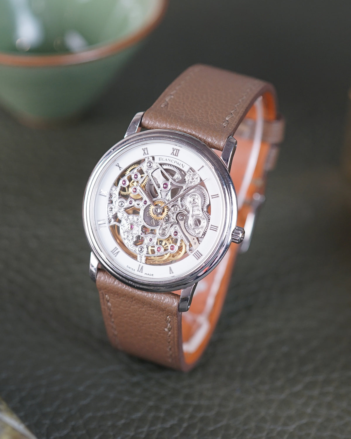 Blancpain Villeret Skeleton in Platinum