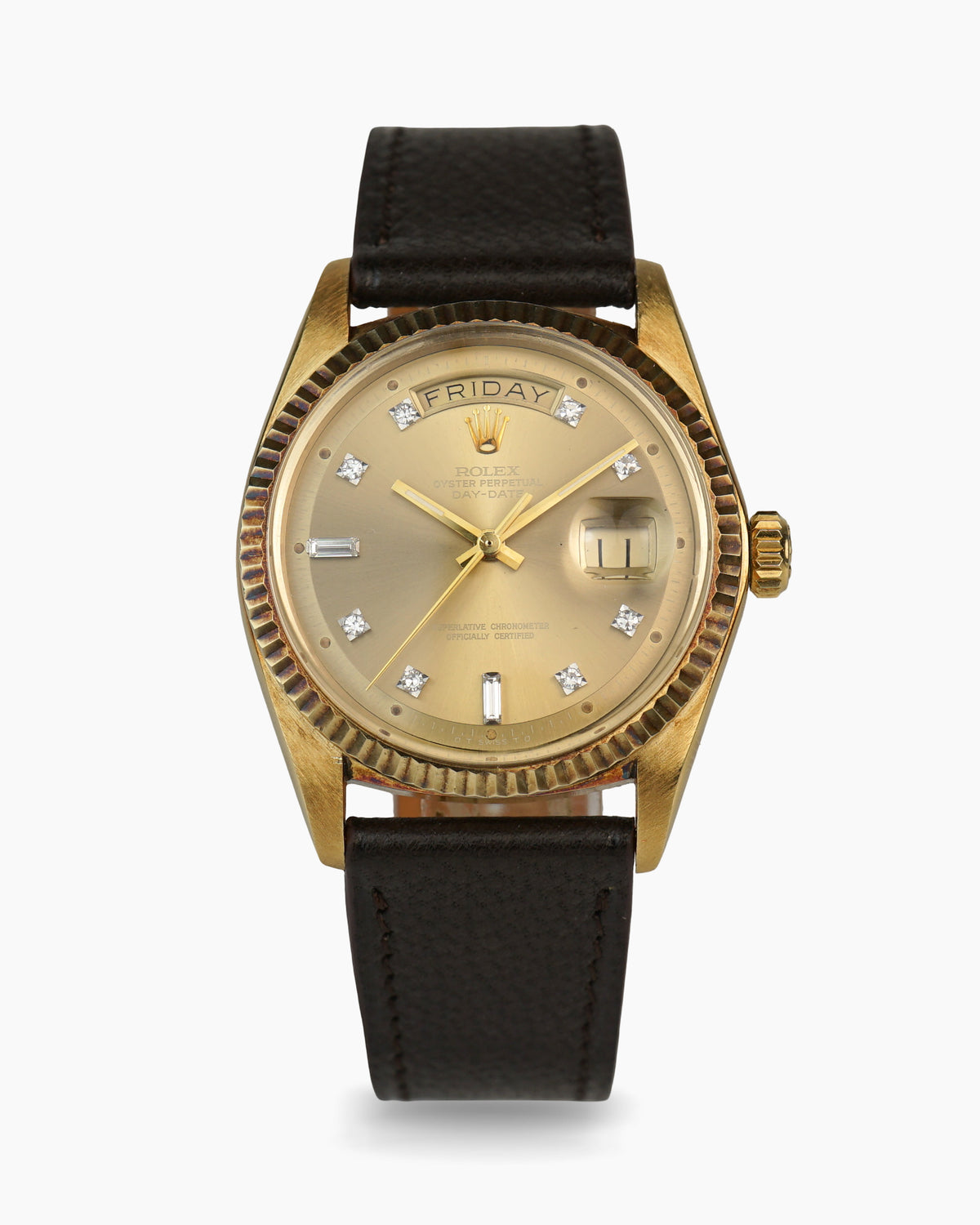 Rolex Day-Date ref. 1803 in 18k yellow gold with diamond dial