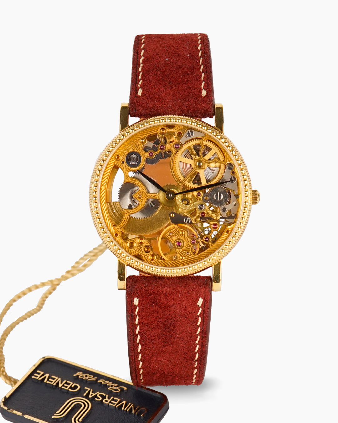 2003 Universal Genève Skeleton watch Full Set