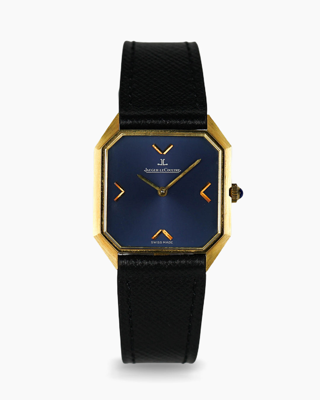 Jaeger LeCoultre Gold Blue Dial ref. 9112