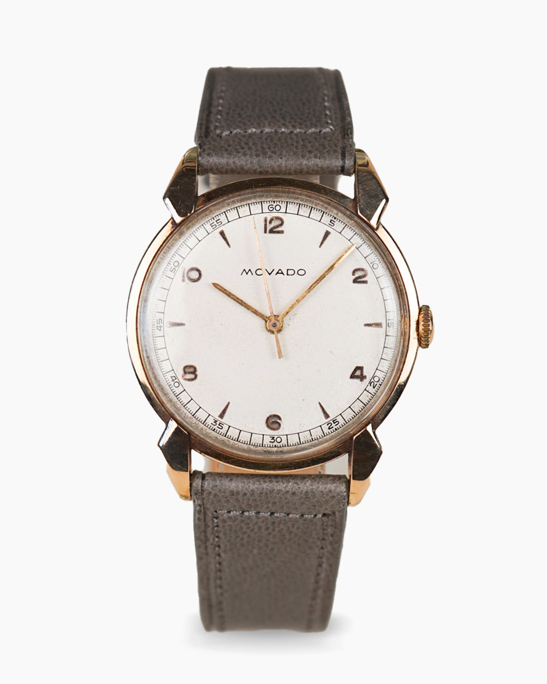 Movado "Spider Lugs" in pink gold