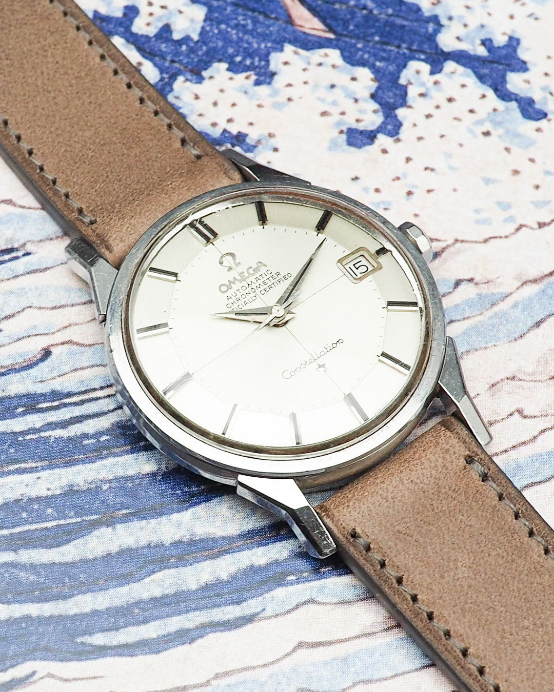 1966 Omega Constellation Pie-pan dial ref 168.005 "cross-hair"