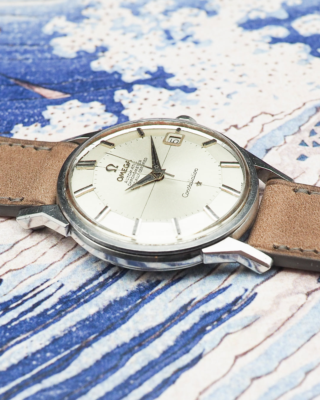 1966 Omega Constellation Pie-pan dial ref 168.005 "cross-hair"