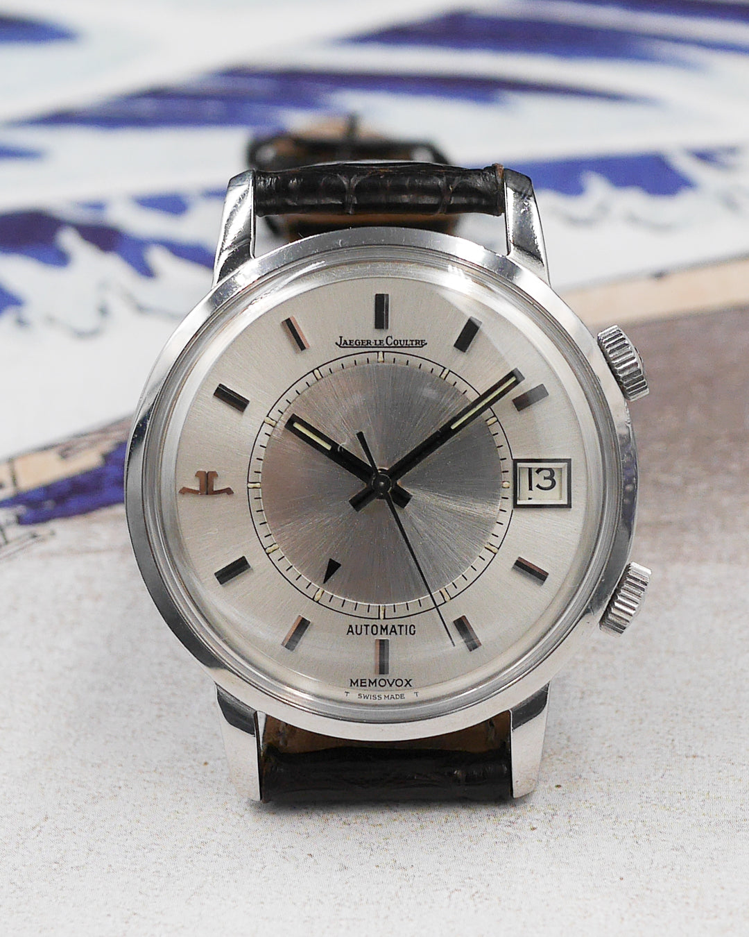 1970s Jaeger-Lecoultre Memovox 875.42 Speed Beat Full Set