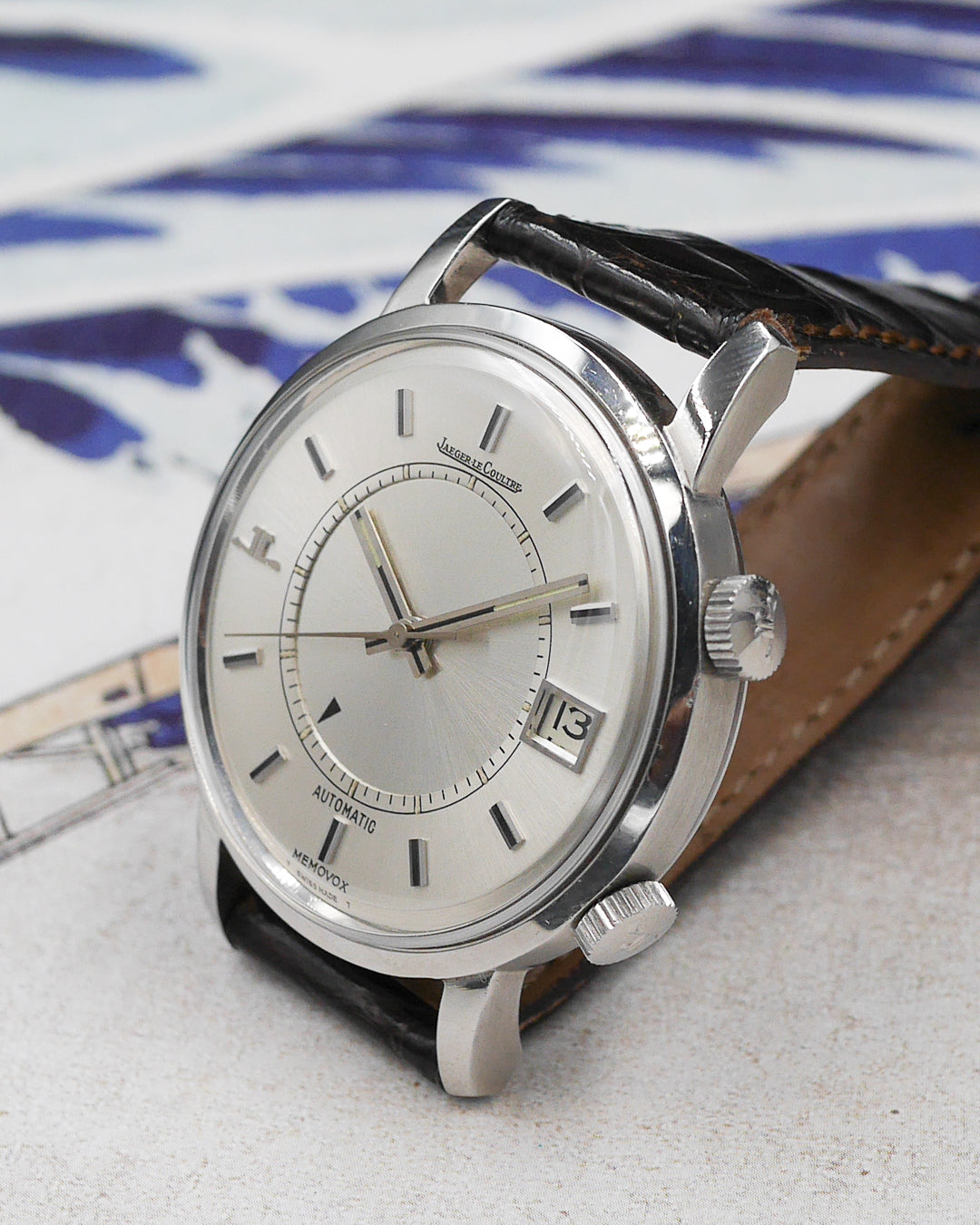 1970s Jaeger-Lecoultre Memovox 875.42 Speed Beat Full Set