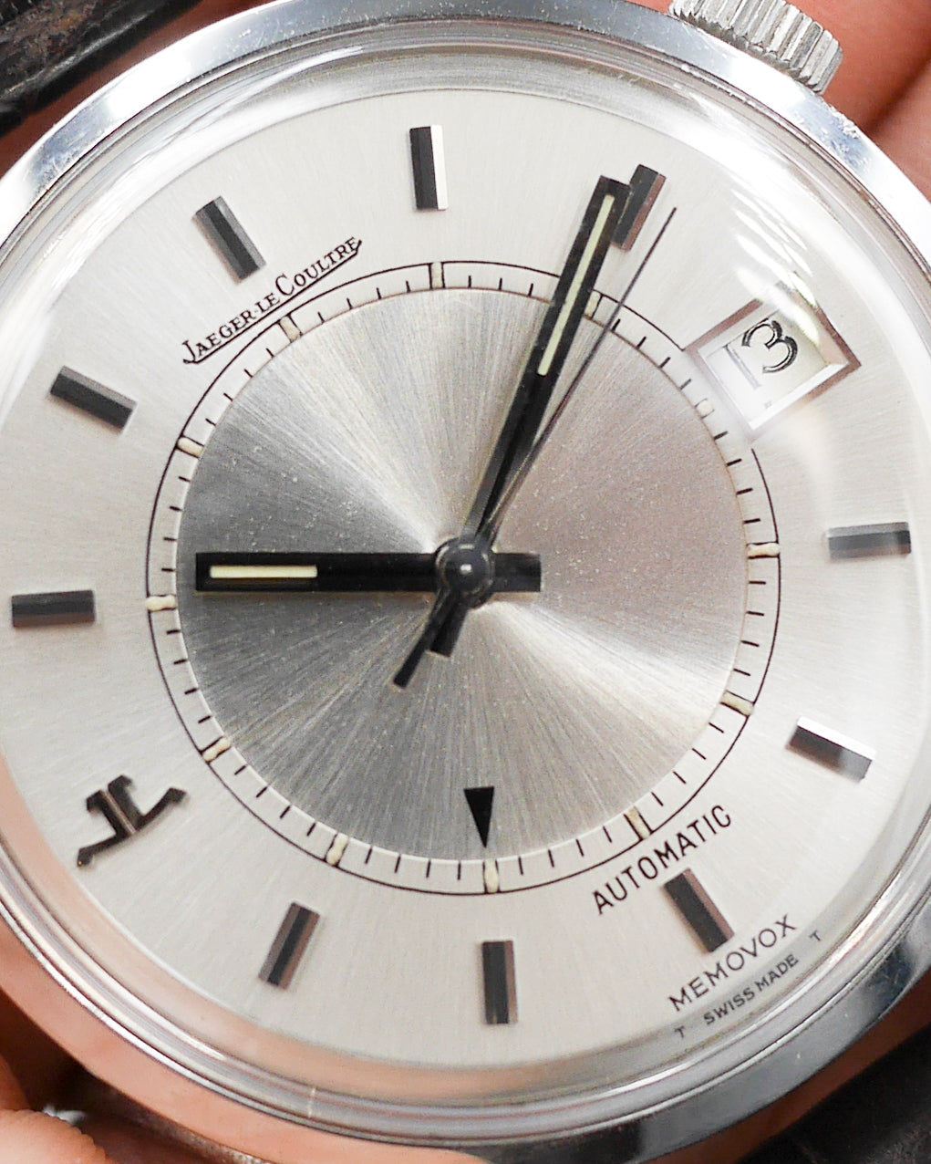 1970s Jaeger-Lecoultre Memovox 875.42 Speed Beat Full Set