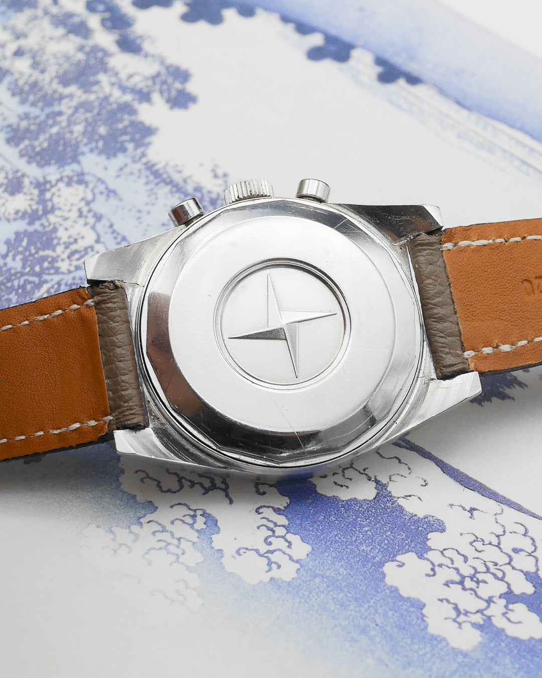 1969 Zenith A385 El Primero chronograph grey dial