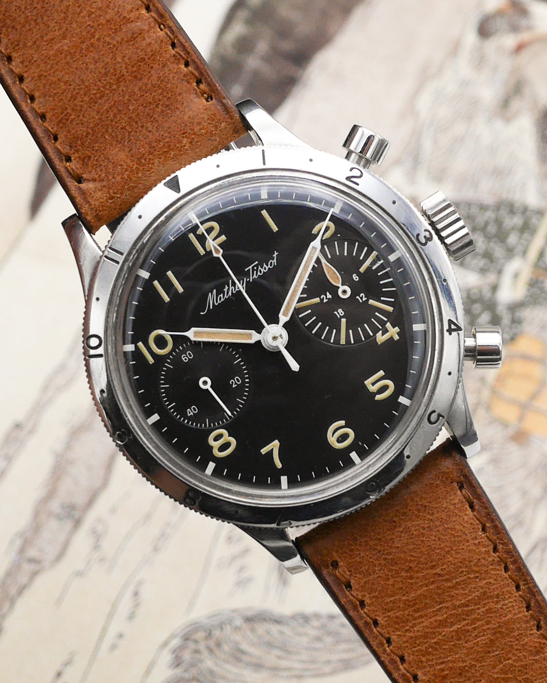 1960s Mathey Tissot Type 20 with Valjoux 222