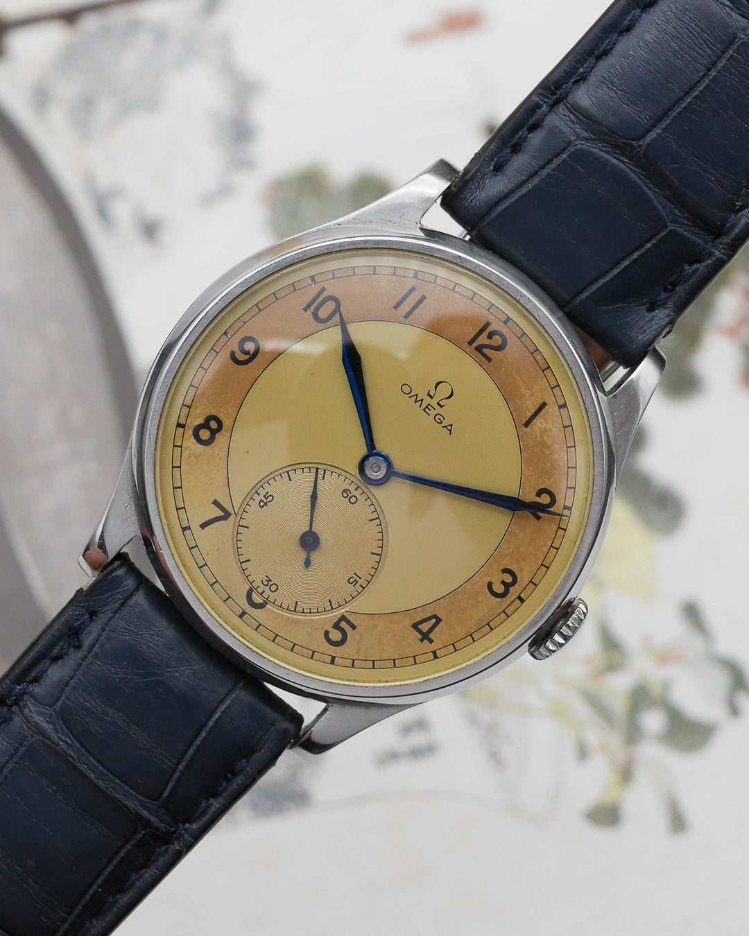 1940s Omega Seamaster CK859 Jumbo Amber and Champagne dial