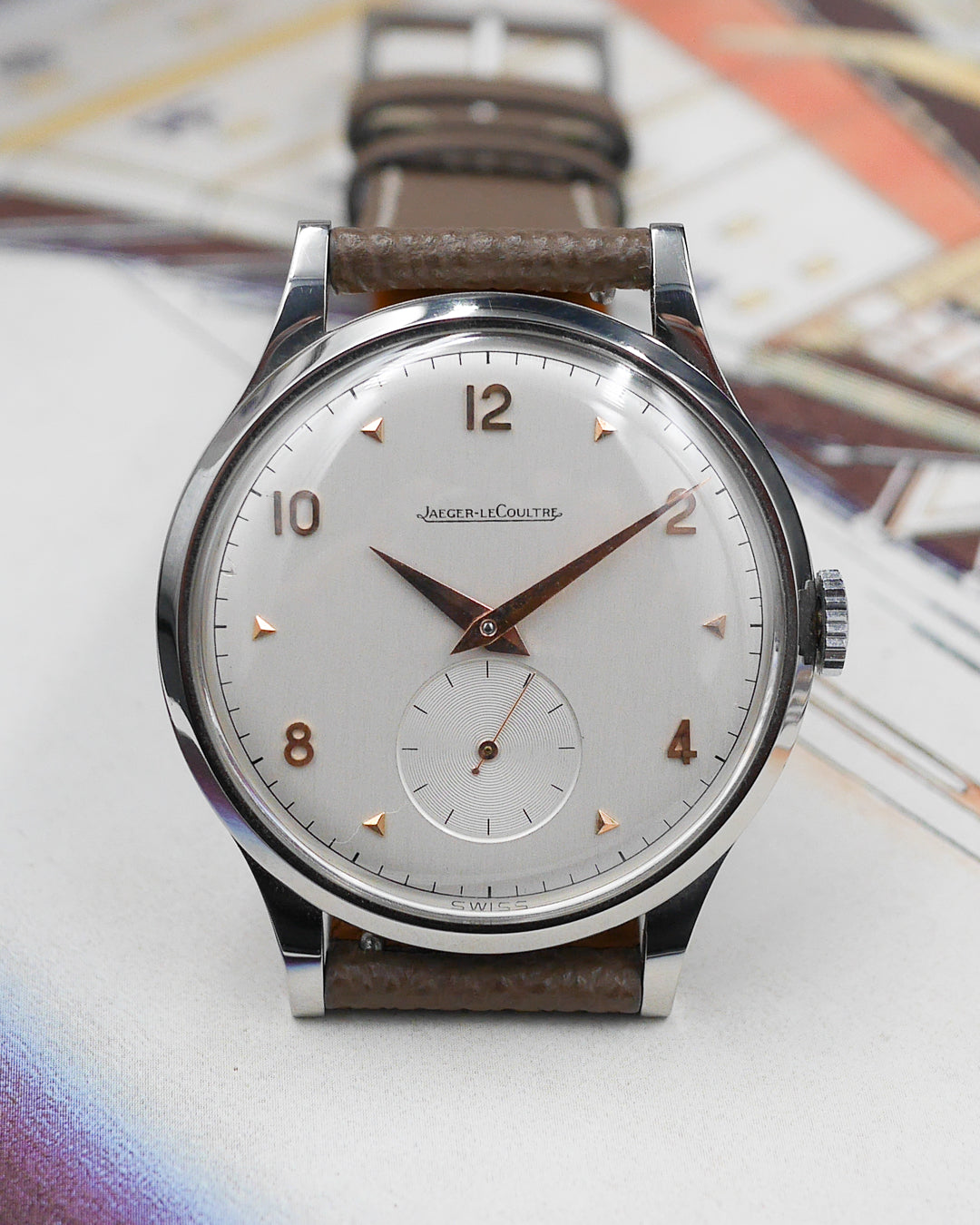 1950s Jaeger-LeCoultre dress watch with caliber 449