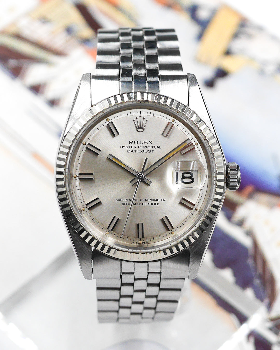 1970 Rolex Oyster Perpetual Datejust 1601 Wide Boy