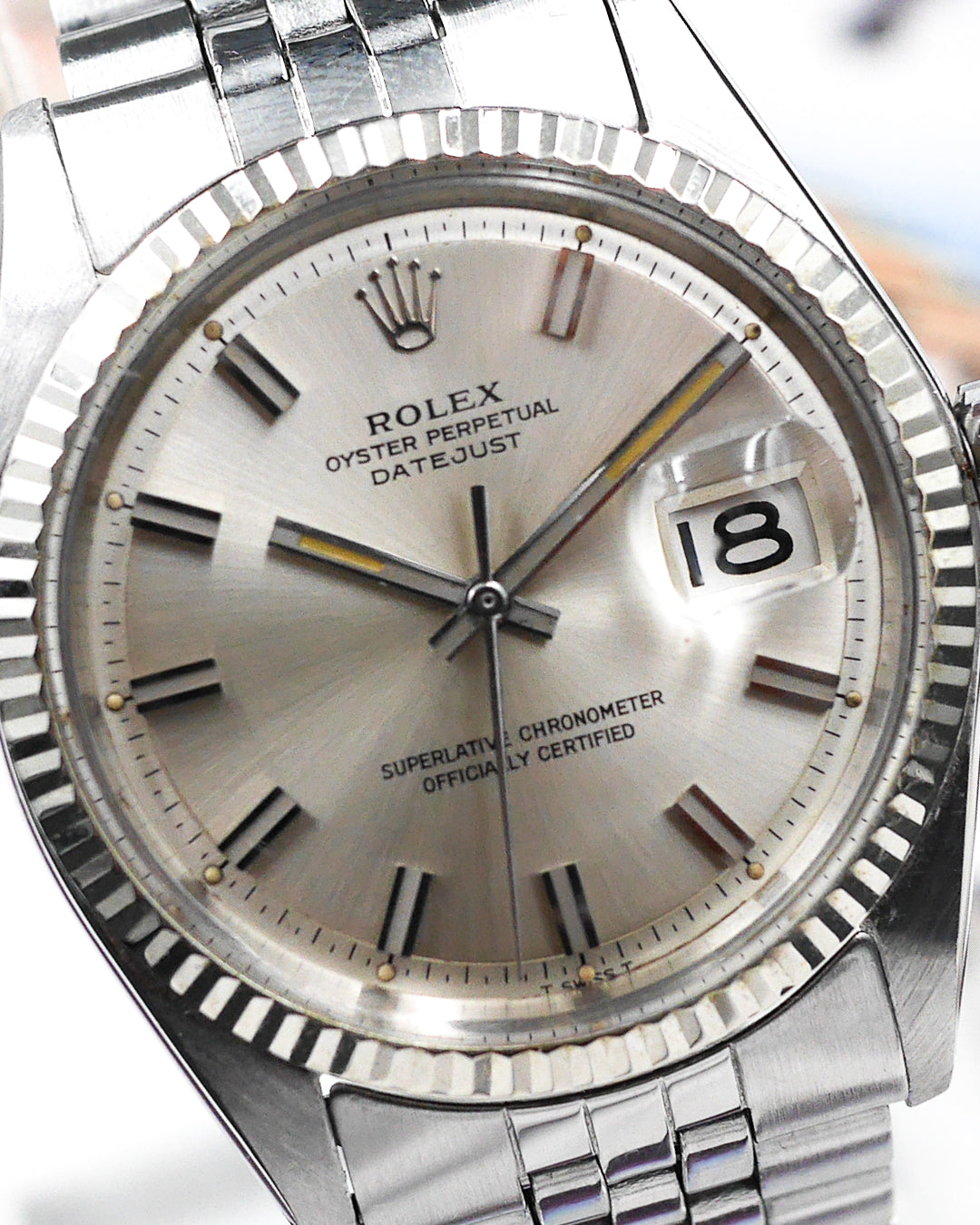 1970 Rolex Oyster Perpetual Datejust 1601 Wide Boy