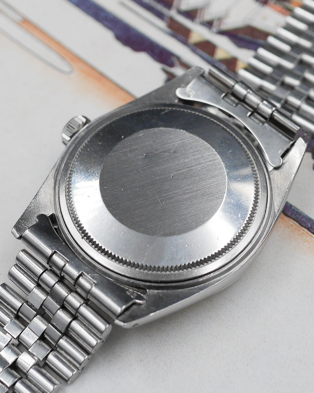 1970 Rolex Oyster Perpetual Datejust 1601 Wide Boy