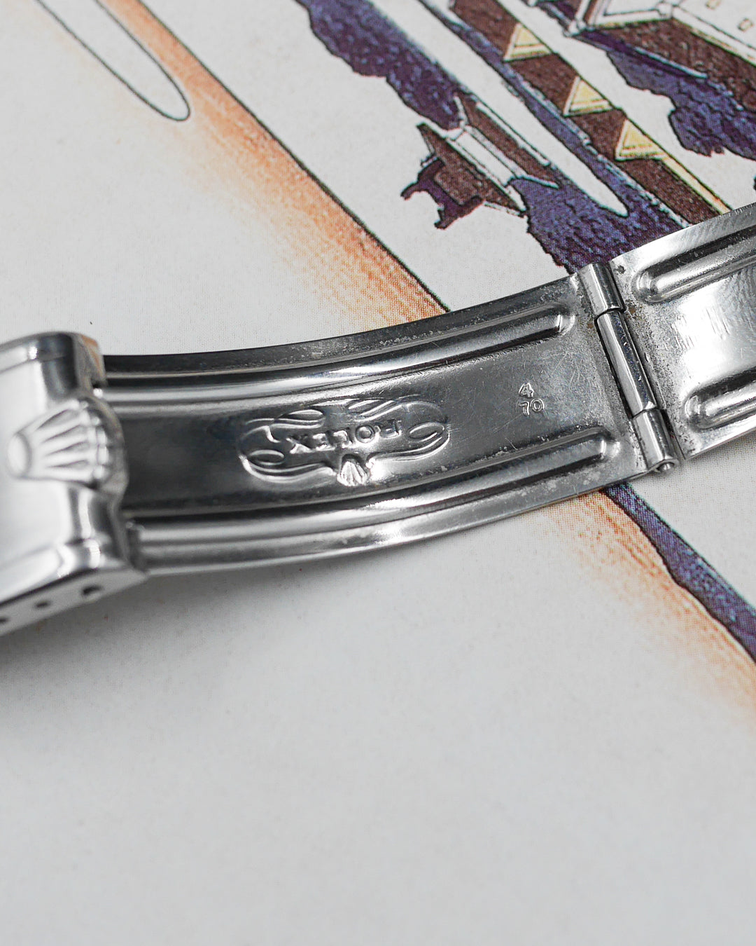 1970 Rolex Oyster Perpetual Datejust 1601 Wide Boy