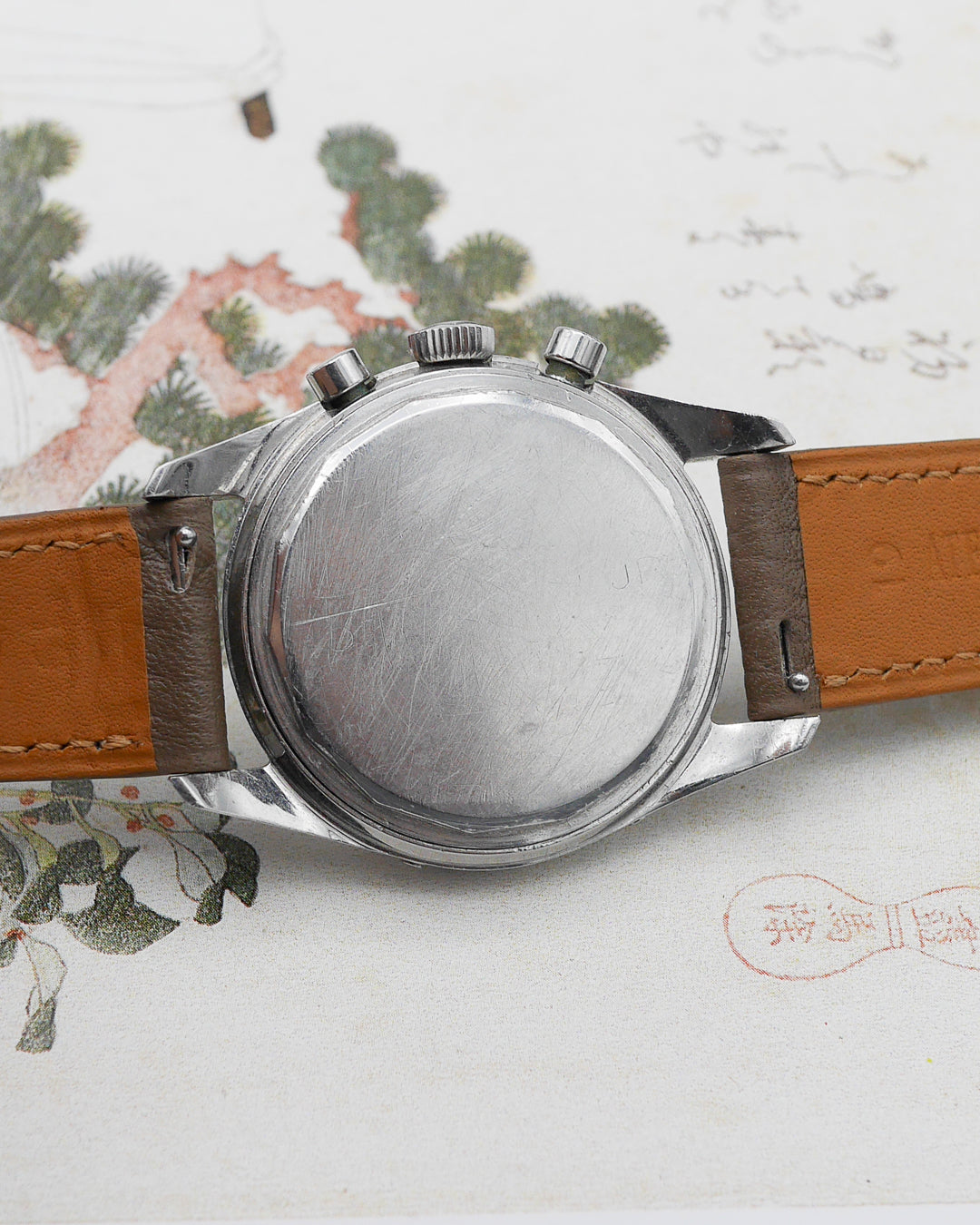 1960s Universal Geneve 222100 Tri-Compax Moonphase Chronograph