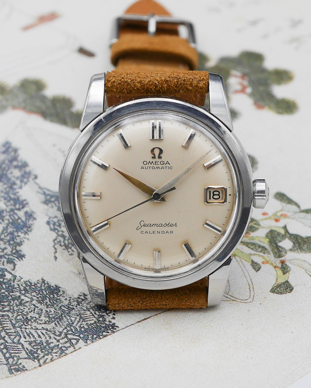 1950s Omega Seamaster Calendar ref 2849 13SC