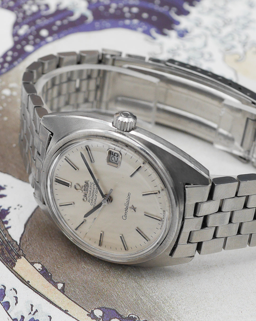 1970s Omega Constellation 168.017 "C Case" with original "Brick" bracelet