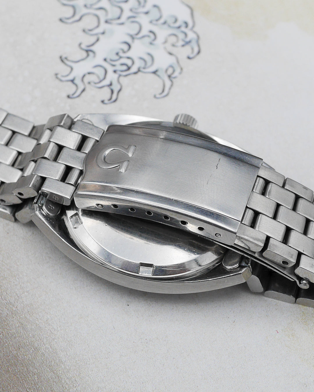 1970s Omega Constellation 168.017 "C Case" with original "Brick" bracelet