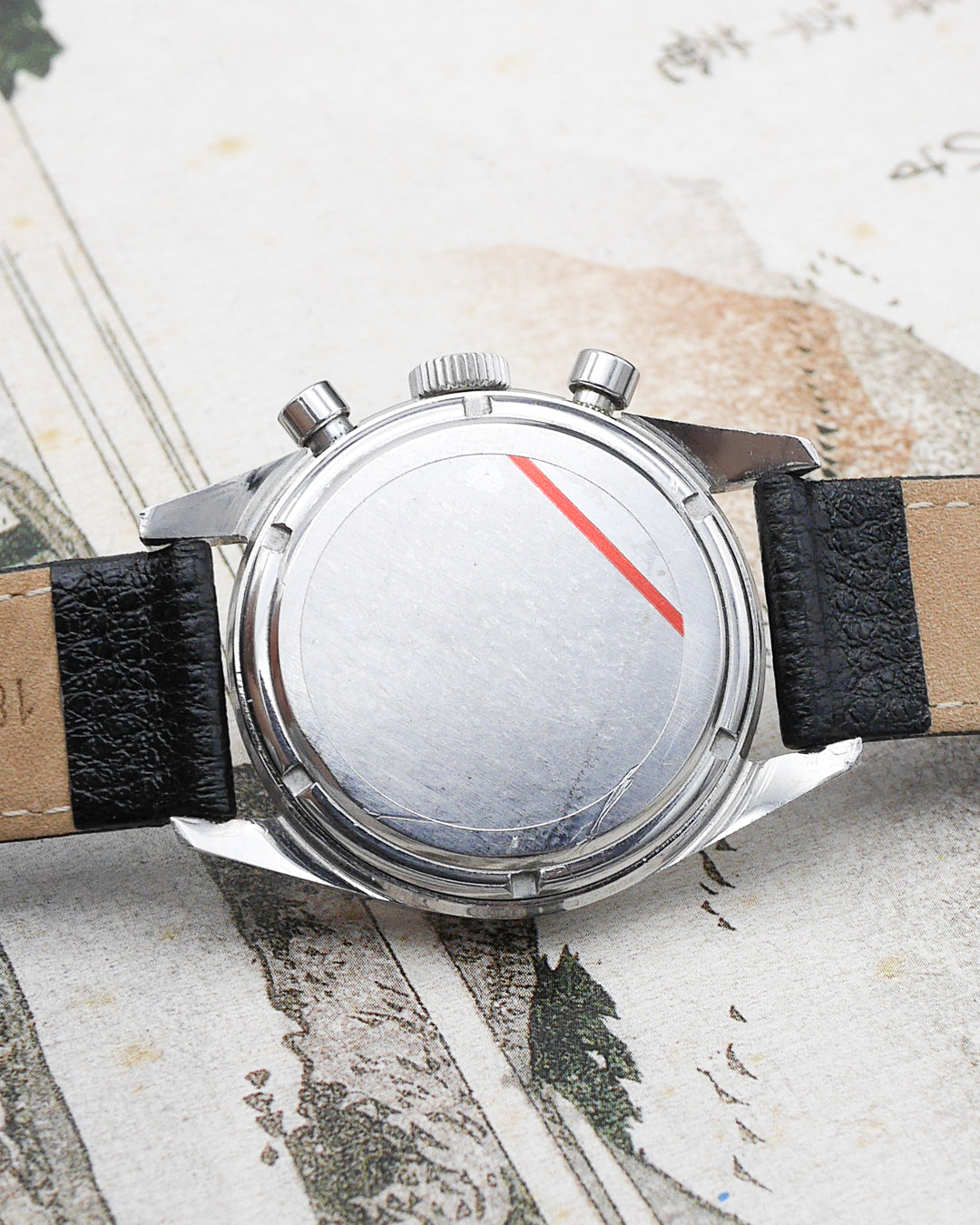 1960s Heuer Carrera 45 ref. 3647s Swiss only dial