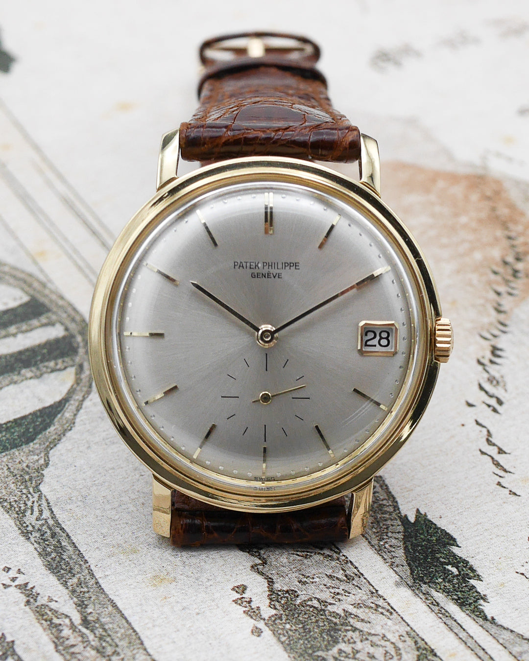 1968 Patek Philippe Calatrava 3445J with Extract from the Archives