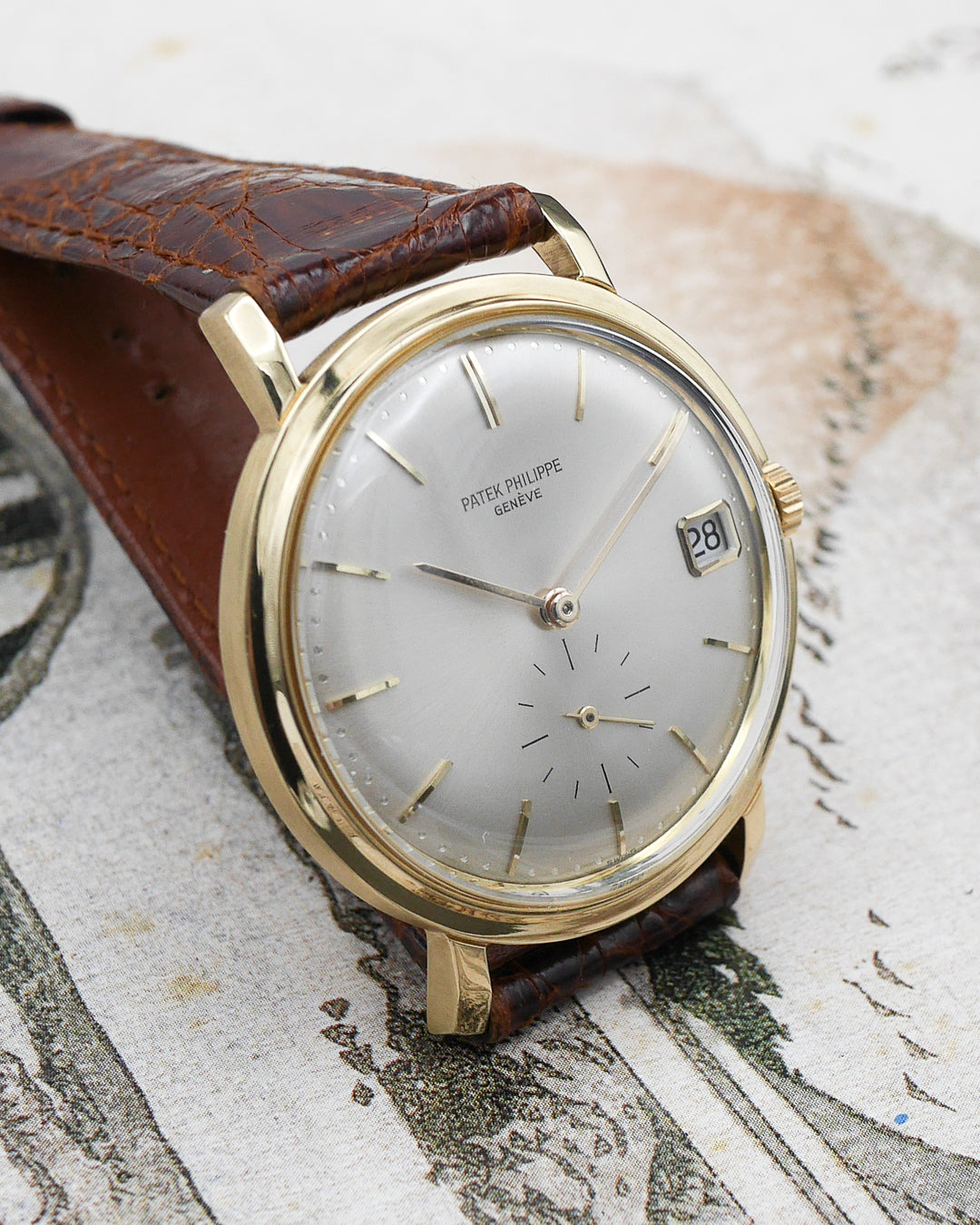 1968 Patek Philippe Calatrava 3445J with Extract from the Archives
