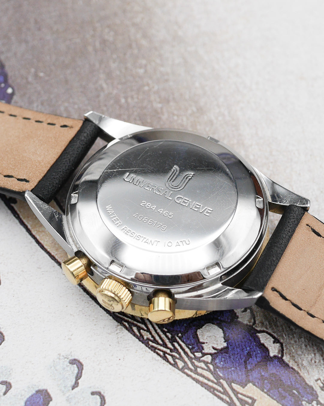 Universal Geneve Compax "Baby Nina" two tone - Full Set