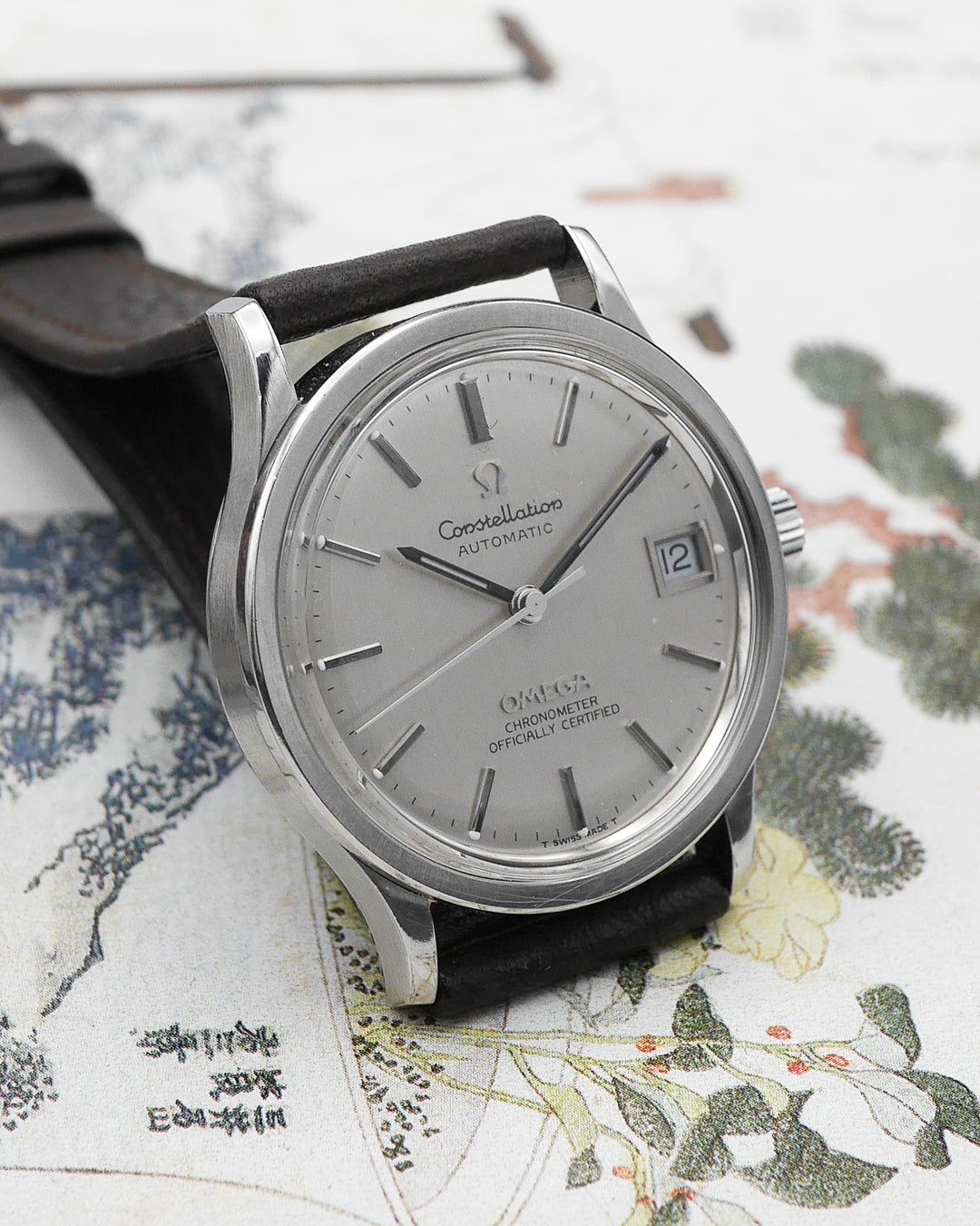 1970s Omega Constellation with its original strap lo