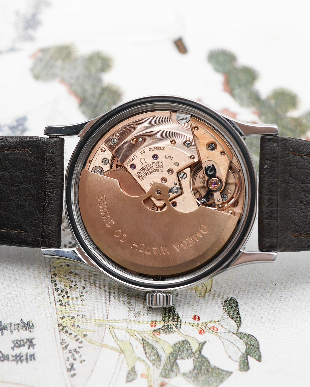 1970s Omega Constellation with its original strap lo